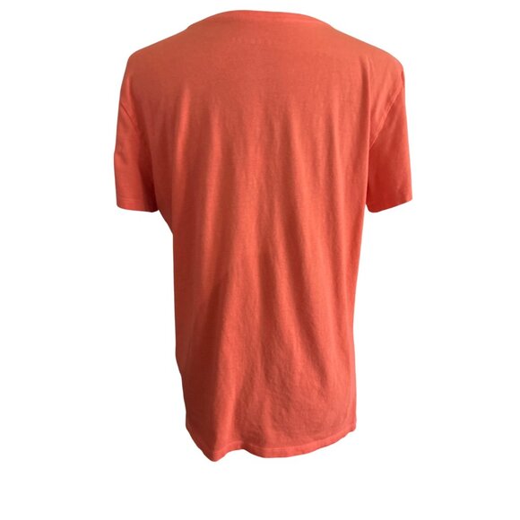 Life Is Good Womens Be Kind Coral Graphic T-Shirt L 100% Cotton Short Sleeve - Picture 3 of 7